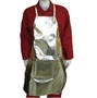 Stanco Safety Products™ 24" X 42" Silver Aluminized PFR Rayon Heat Resistant Apron