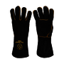 Tillman® Large 14" Black Select Shoulder Split Cowhide Cotton Lined Stick Welders Gloves