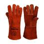 Tillman® Large 15.5" Russet Brown Select Shoulder Split Cowhide Cotton Lined Stick Welders Gloves