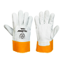 Tillman® X-Large 12" Bourbon Brown And Pearl Top Grain Goatskin Unlined TIG Welders Gloves