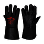 Tillman® X-Large 15" Black Top Grain Pigskin Foam Lined MIG Welders Gloves