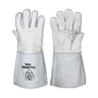 Tillman® Large 16" Bourbon Brown Top Grain Cowhide Cotton/Foam Lined Stick Welders Gloves