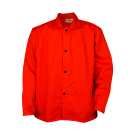 Tillman® 3X 30" Orange Westex® FR-7A®/Cotton Flame Resistant Jacket With Snap Closure