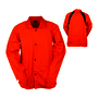 Tillman® 2X Orange Westex® FR-7A®/Cotton/Indura® Stretch Flame Resistant Jacket With Snap Closure And Freedom Flex Inserts
