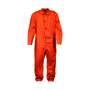 Tillman® 4X Orange Westex® FR-7A®/Cotton Long Sleeve Flame Resistant Coveralls With Snap Closure
