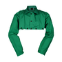 Tillman® Small Green Westex® FR-7A®/Cotton Flame Resistant Cape Sleeve With Snap Closure (Bib Not Included)