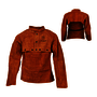 Tillman® Large Dark Brown Premium Side Split Cowhide Leather Cape Sleeve and 14" Bib