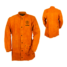 Tillman® Large 36" Bourbon Brown Premium Side Split Cowhide Leather Jacket
