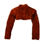 Tillman® Medium Dark Brown Premium Side Split Cowhide Leather Cape Sleeve