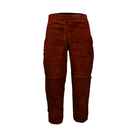 Tillman® 24" X 38" Dark Brown Premium Side Split Cowhide Leather Split Leg Waist Apron