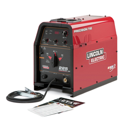 Lincoln Electric® Precision TIG® 225 TIG Welder With 460 - 575  Input Voltage, 230 Amp Max Output, Micro-Start™ II Technology And AC Auto-Balance®