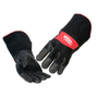 Lincoln Electric® Medium 13" Black and Red Grain and Split Cowhide Cotton Lined MIG Welders Gloves