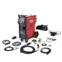 Lincoln Electric® POWER MIG®/POWER MIG® 360MP Single Phase CC/CV Multi-Process Welder With 208 - 575 Input Voltage, Pulse-on-Pulse® Delivery, Running Cart/Dual Cylinder Rack And Accessory Package