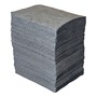 Brady® 15" X 19" Maxx® Gray Meltblown Polypropylene Sorbent Pad