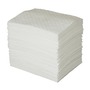 Brady® 15" X 19" White Meltblown Polypropylene Sorbent Pad