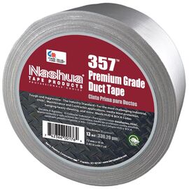 Nashua® 72 mm X 55 m Silver Sereis 358 13 mil Polyethylene Coated Cloth Premium Grade Duct Tape