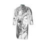 National Safety Apparel Large Silver/Gray Aluminized Acrysil Coat/Jacket With Snap Front Closure