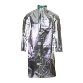 National Safety Apparel 2X Aluminized Coat/Jacket With Snap
