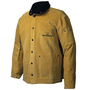 Protective Industrial Products Medium 30" Caiman® Gold Boarhide Leather Welding Coat