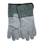 Memphis Glove Large C Grade Select Shoulder Leather Palm Gloves With Fabric Back And Rubberized Safety Cuff