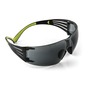 3M™ SecureFit™ Black Safety Glasses With Gray Anti-Scratch/Anti-Fog Lens