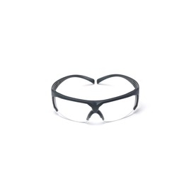 3M™ SecureFit™ Gray Safety Glasses With Clear Anti-Scratch/Anti-Fog Lens