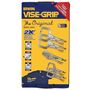 IRWIN® Vise-Grip® 6"- 11" Steel Straight/Wide Opening/Long Nose Locking Plier Set