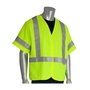 Protective Industrial Products Large Hi-Viz Yellow Modacrylic/Aramid/Mesh Vest