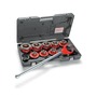 Ridgid® Model 00-R 1/8" - 1" Exposed Ratchet Threader Set (Include Die Heads, Ratchet Assembly, Ratchet Handle And Alloy Dies)