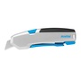 Martor 154 mm X 22 mm X 59 mm Silver/Black/Blue Aluminum SECUPRO 625 Fully Automatic Retractable Safety Knife