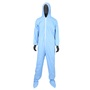 Protective Industrial Products 3X Blue Posi-Wear® FR™ Polyester/Wood Pulp Disposable Coveralls