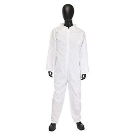 Protective Industrial Products X-Large White Posi-Wear® M3™ Polypropylene/SMMMS Disposable Coveralls