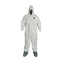 DuPont™ Medium White ProShield® 60 Disposable Attached Hood And Boots Coveralls