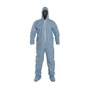 DuPont™ Large Blue ProShield® 6 SFR Disposable Attached Hood And Boots Coveralls
