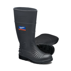 Blundstone Size 7 Grey #028 PVC/Nitrile Steel Toe Waterproof Work Boots