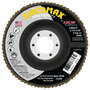 FlexOVit® ZIRCOMAX® 4 1/2" X 7/8" 60 Grit Type 27 Flap Disc