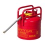 Eagle 5 Gallon Red Galvanized Steel Safety Can