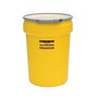 Eagle 30 Gallon Yellow HDPE Drum