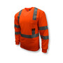 Radians Large Hi-Viz Orange Moisture Wicking Birdseye Mesh T-Shirt