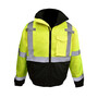 Radians 3X Hi-Viz Green / Black 300D PU coated 100% Oxford Polyester/100% Polyester Taffeta Jacket