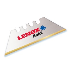 Lenox® 1" X 3/4" X .040" High Speed Steel Edge Gold® Utility Knife Blade