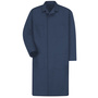 Red Kap® Medium/Regular Navy 65% Polyester/35% Combed Cotton Shop Coat With Gripper Closure