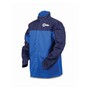Miller® Medium Blue Cotton Flame Resistant Coat  With Snap Button Closure