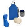 National Safety Apparel Large Thinsulate™ Lined Teflon™ Laminated Nylon Shoulder Length Waterproof Cryogen Glove Kit