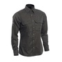 National Safety Apparel Women's Large Regular Grey TECGEN SELECT® OPF Blend Twill Flame Resistant Work Shirt
