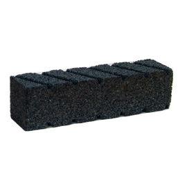 Norton® 8" X 2" X 2" In." | 8" X 2" X 2" In." BF28 | BF28 20 Grit Grit Norton® Silicon Carbide Fluted Hand Rubbing Brick | Fluted Hand Rubbing Brick