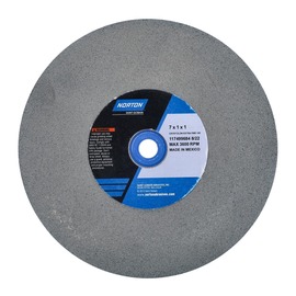 Norton® 7" 120 Grit Fine Silicon Carbide Bench And Pedestal Wheel