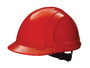 Honeywell Hi-Viz Red North™ Zone HDPE Cap Style Hard Hat With Pinlock/4 Point Pinlock Suspension
