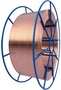 .045" ER70S-6 NS Plus®-115 Copper Coated Carbon Steel MIG Wire 45 lb 11.75" Wire Basket