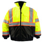 OccuNomix X-Large Hi-Viz Yellow And Black Polyester Oxford Jacket/Coat